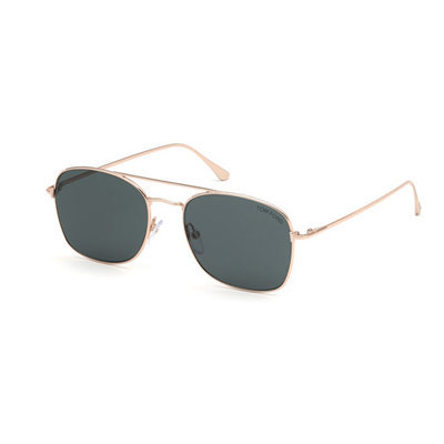 Tom ford luca top 55mm square sunglasses